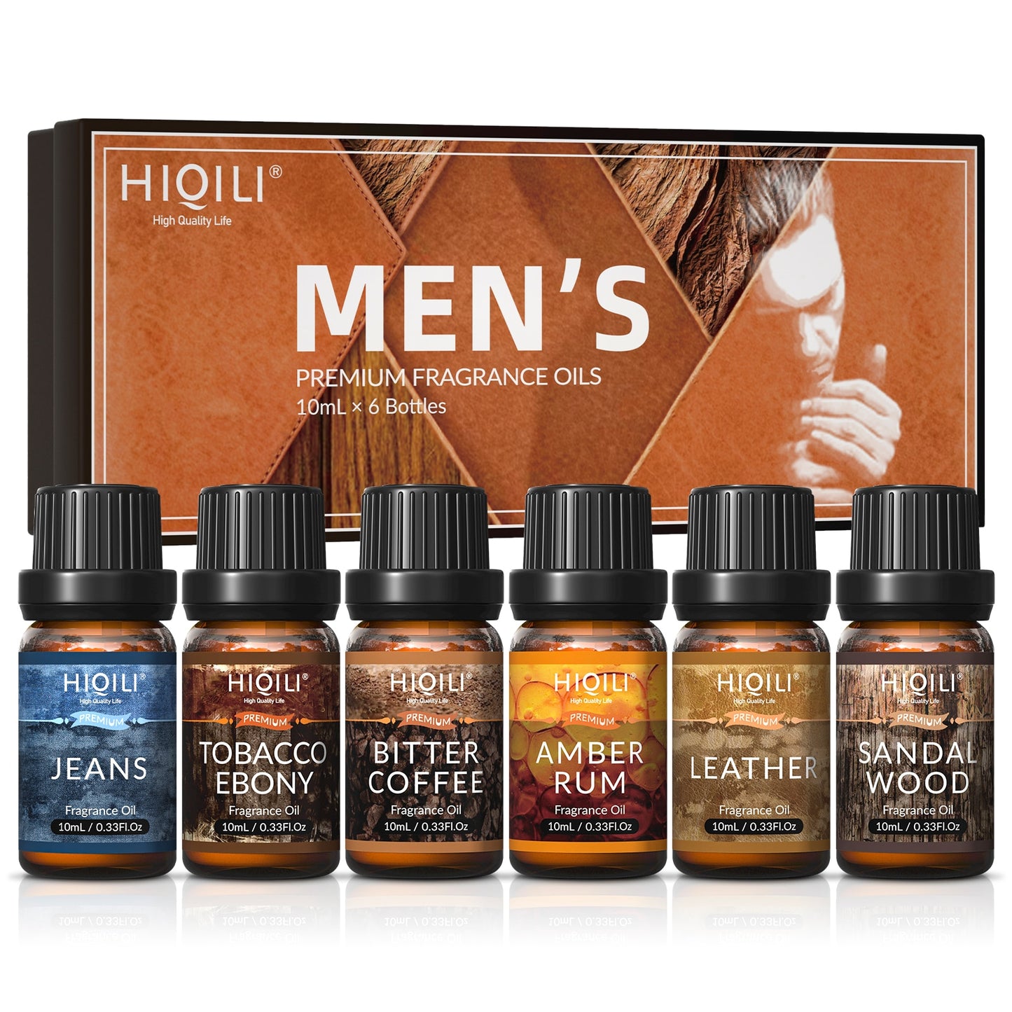 HIQILI Mens Fragrance Oils for Aromatherapy