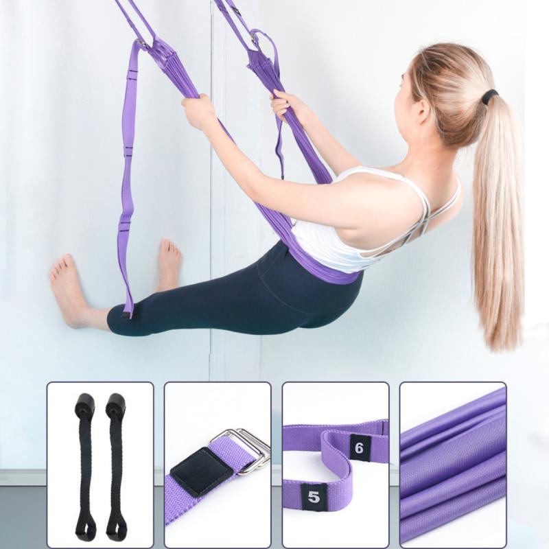 Adjustable Aerial Yoga Strap Hammock Swing