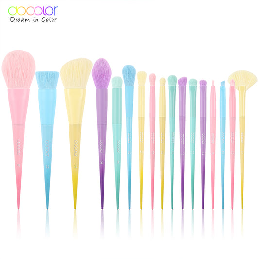 Docolor 17PCS Dreaming Makeup Brushes Set