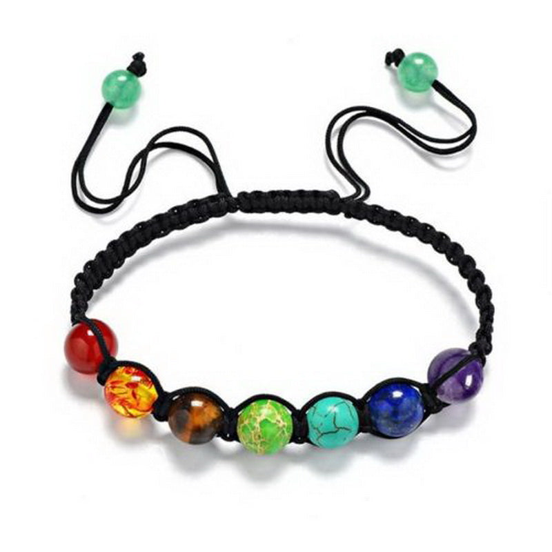 7 Chakra Healing Stones Bracelet